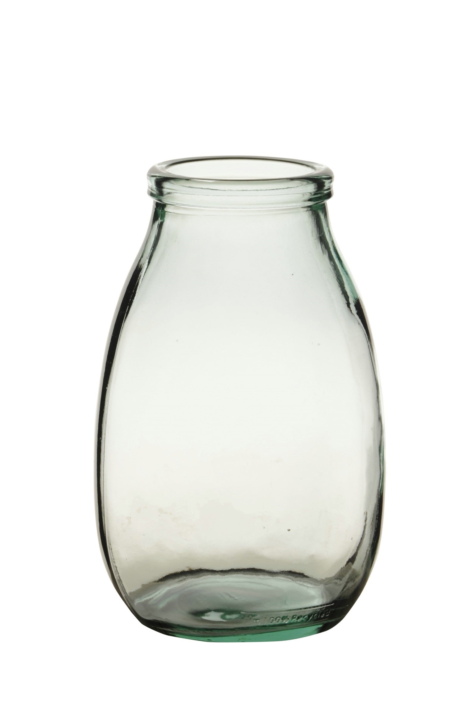 Vase klar Glas Blumenvase Ø16cm H28cm