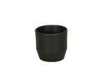 Lade das Bild in den Galerie-Viewer, Blumentopf Keramik schwarz Pflanztopf Übertopf Ø12cm-16cm 3Größen wählbar
