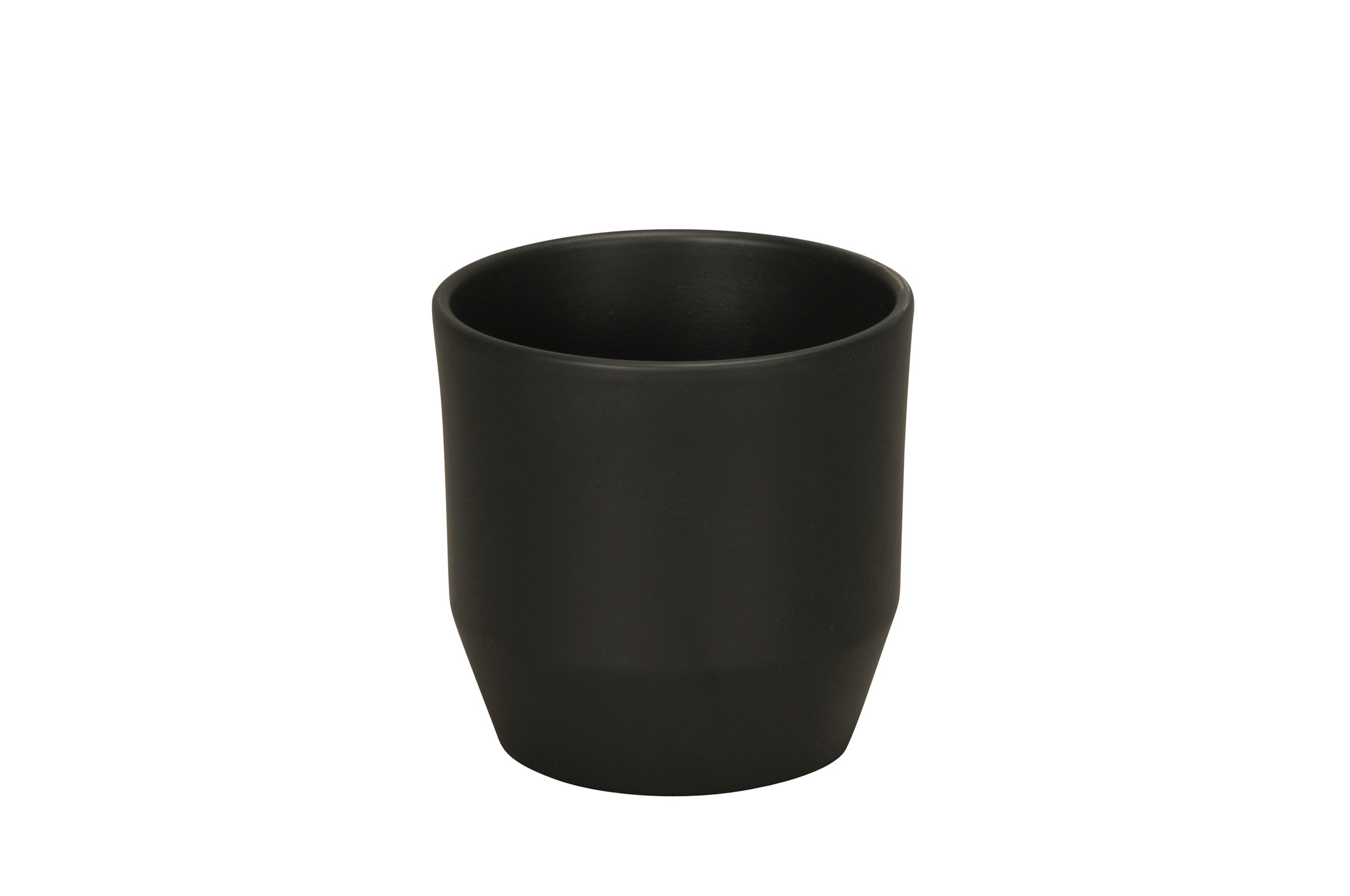 Blumentopf Keramik schwarz Pflanztopf Übertopf Ø12cm-16cm 3Größen wählbar