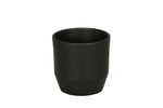 Lade das Bild in den Galerie-Viewer, Blumentopf Keramik schwarz Pflanztopf Übertopf Ø12cm-16cm 3Größen wählbar
