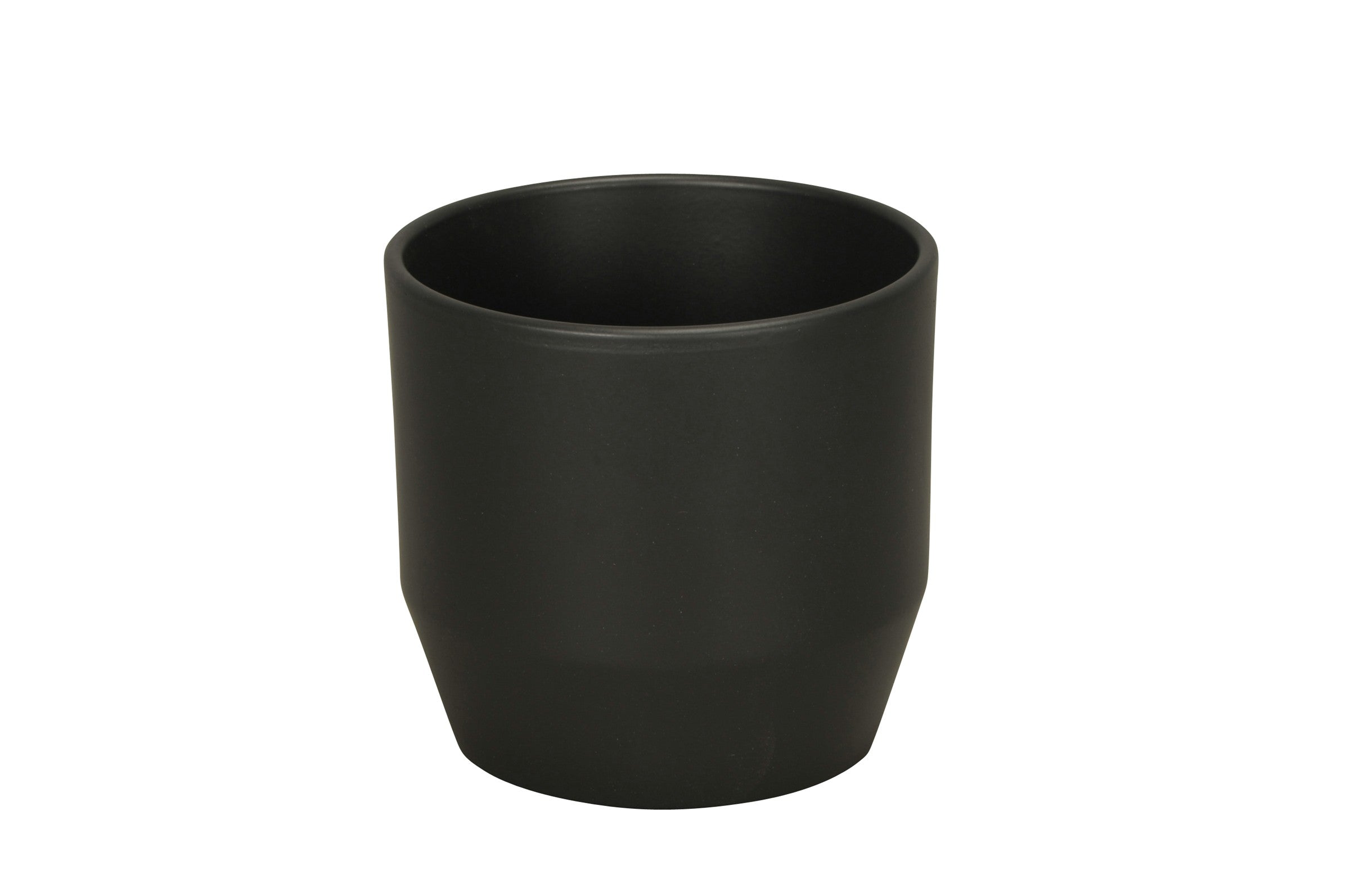 Blumentopf Keramik schwarz Pflanztopf Übertopf Ø12cm-16cm 3Größen wählbar