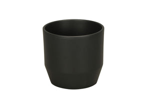 Blumentopf Keramik schwarz Pflanztopf Übertopf Ø12cm-16cm 3Größen wählbar