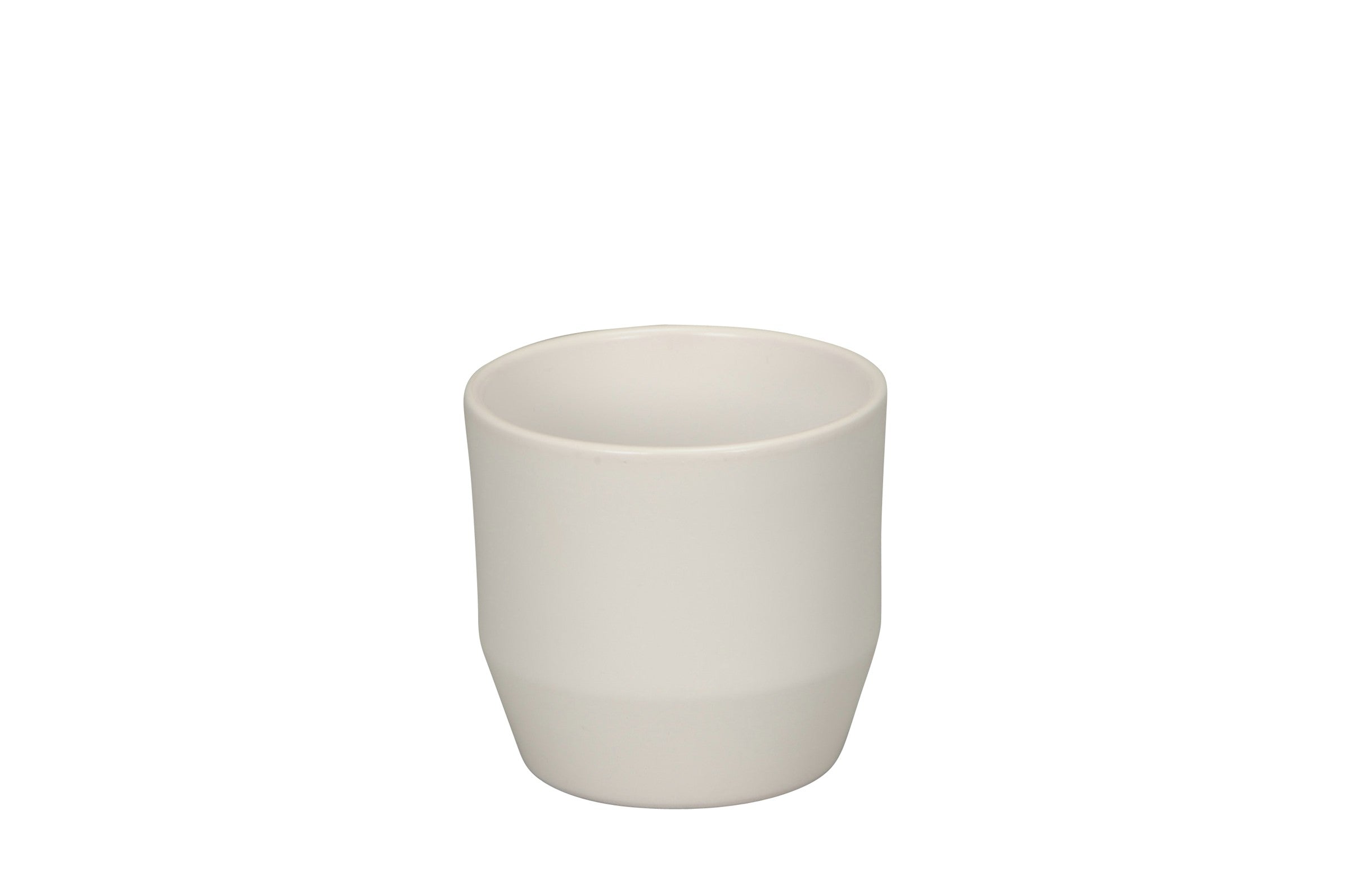 Blumentopf Keramik weiß Pflanztopf Übertopf Ø12cm-16cm 3Größen wählbar