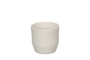 Blumentopf Keramik weiß Pflanztopf Übertopf Ø12cm-16cm 3Größen wählbar