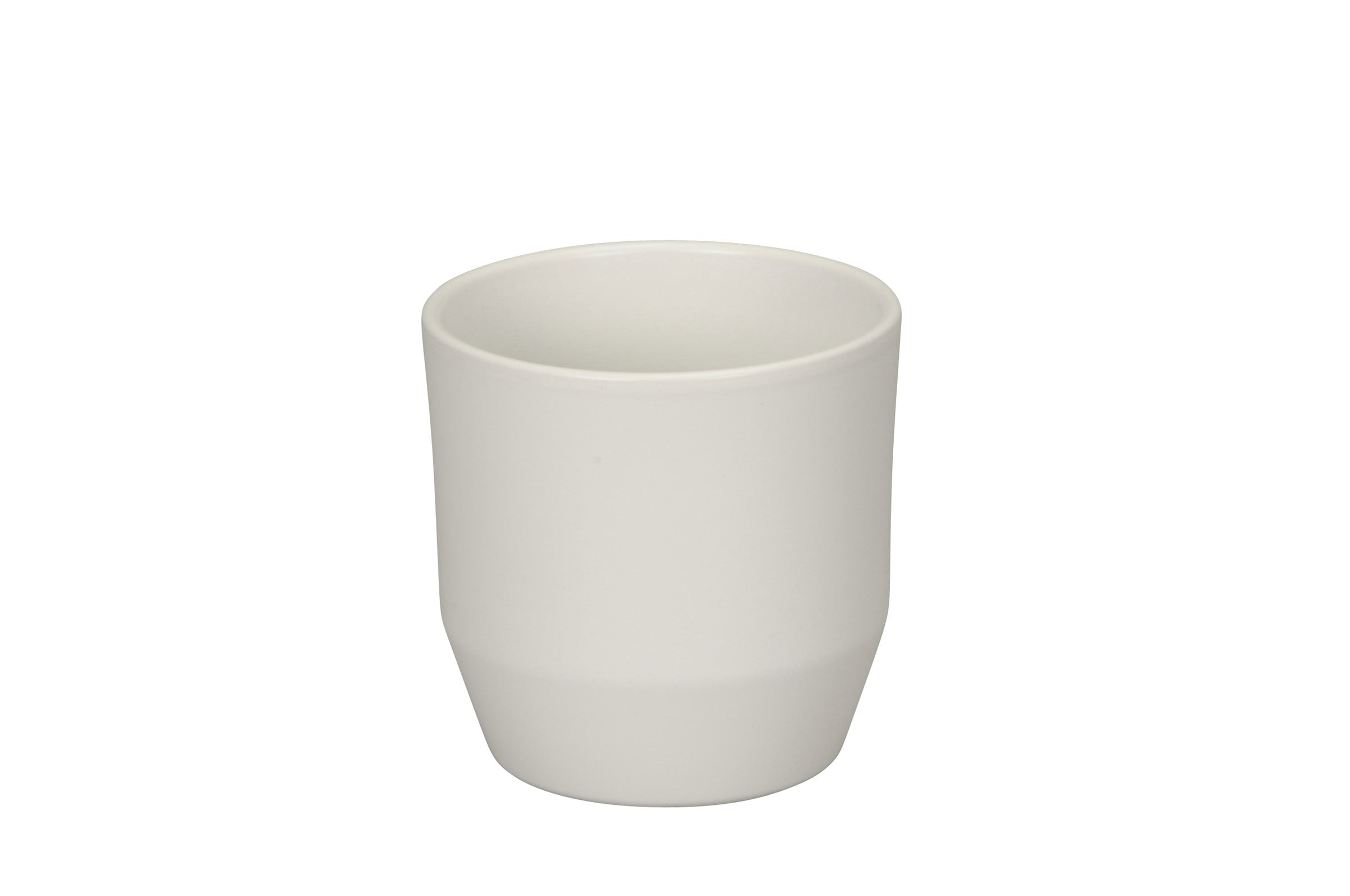 Blumentopf Keramik weiß Pflanztopf Übertopf Ø12cm-16cm 3Größen wählbar