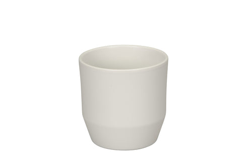 Blumentopf Keramik weiß Pflanztopf Übertopf Ø12cm-16cm 3Größen wählbar