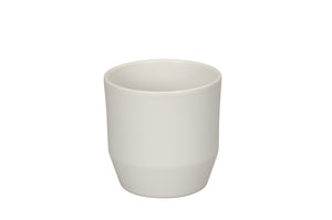 Blumentopf Keramik weiß Pflanztopf Übertopf Ø12cm-16cm 3Größen wählbar