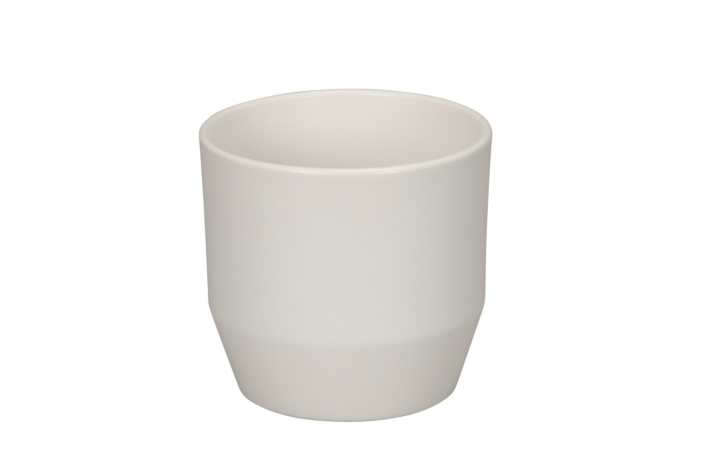 Blumentopf Keramik weiß Pflanztopf Übertopf Ø12cm-16cm 3Größen wählbar