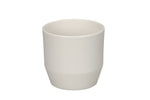 Lade das Bild in den Galerie-Viewer, Blumentopf Keramik weiß Pflanztopf Übertopf Ø12cm-16cm 3Größen wählbar

