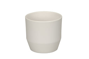 Blumentopf Keramik weiß Pflanztopf Übertopf Ø12cm-16cm 3Größen wählbar