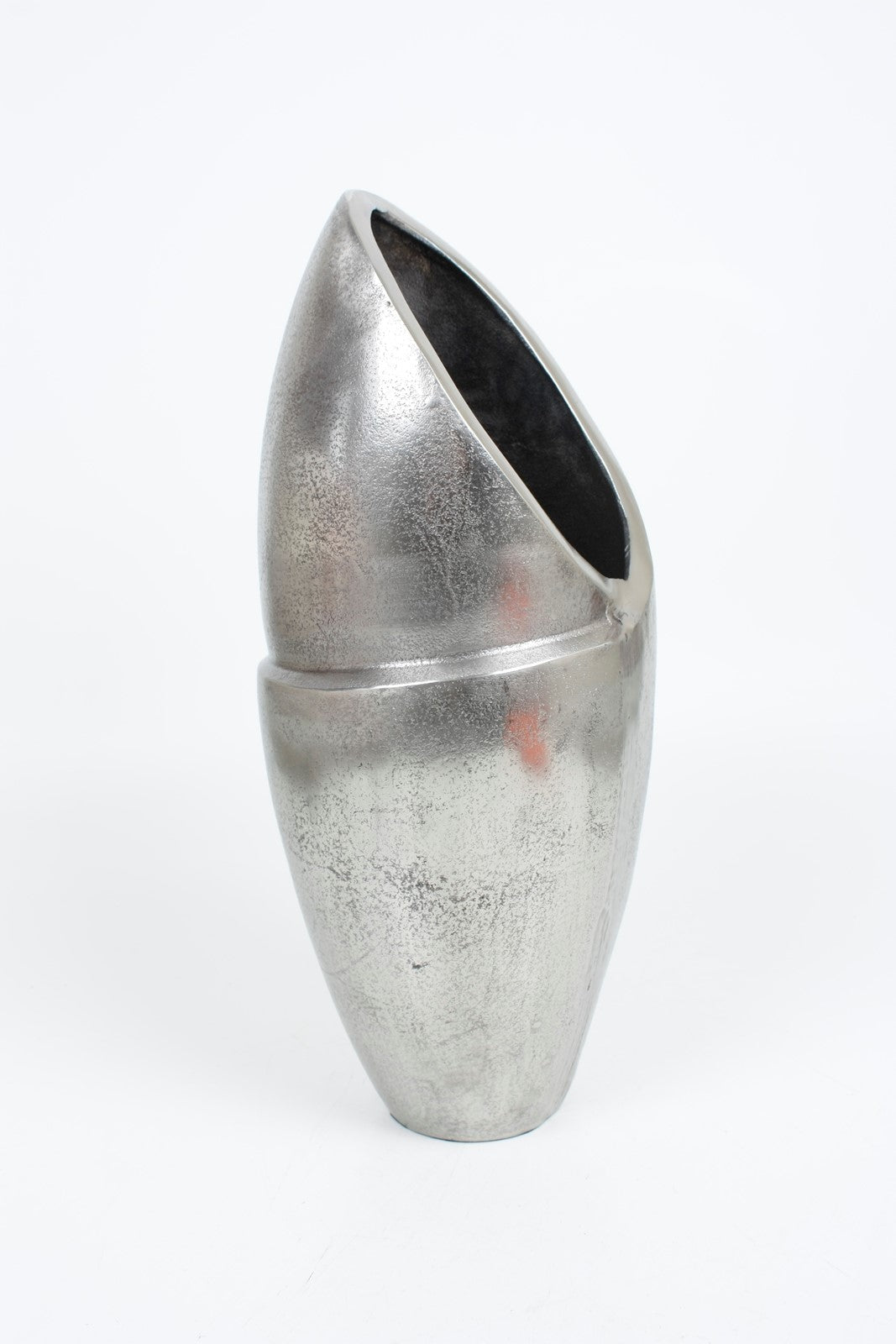 Vase Aluminium LEAF silber H31 cm