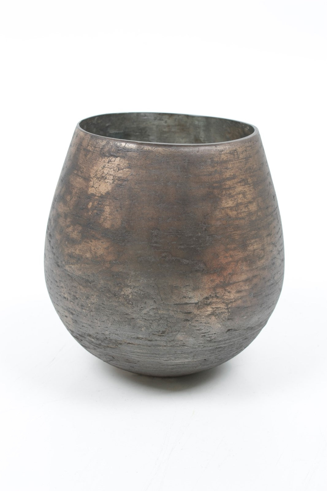 Vase Glas FOIL braun Ø 10,5 + 19cm