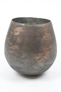 Vase Glas FOIL braun Ø 10,5 + 19cm