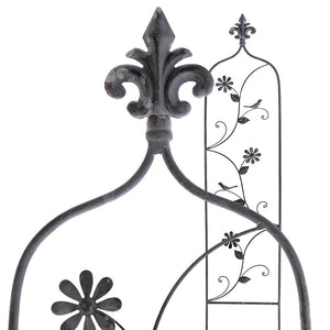 Rankhilfe LILIE grau Spalier H112cm