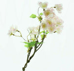 Lade das Bild in den Galerie-Viewer, Kirschblütenzweig L50cm rosa künstlich Blume 3Stück
