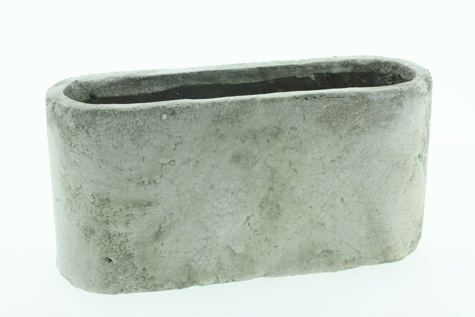 Pflanzschale MITE Jardiniere Zement grau H13,5 cm