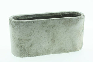 Pflanzschale MITE Jardiniere Zement grau H13,5 cm
