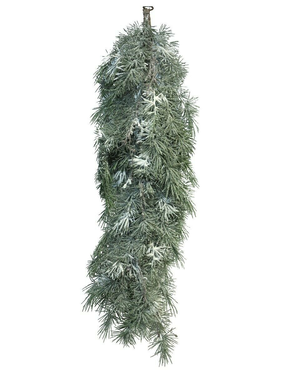 Tannenzweig "Charm" L90cm künstliche Tanne beschneit Aufleger